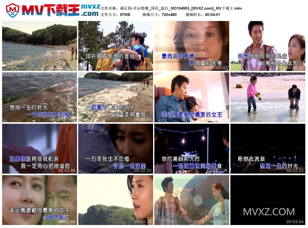 谢正伟-幸运情歌_国语_流行_MD104953